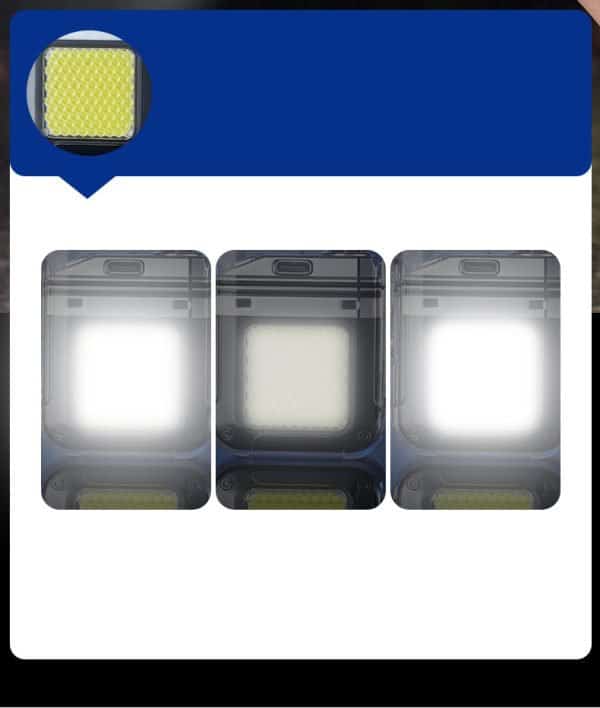 ארבעה סוגים שונים של נורות מצית זיפו אלקטרונית מוצגים על מסך.